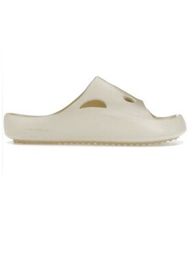 Off-White Cream Slip-On Foam Loafers